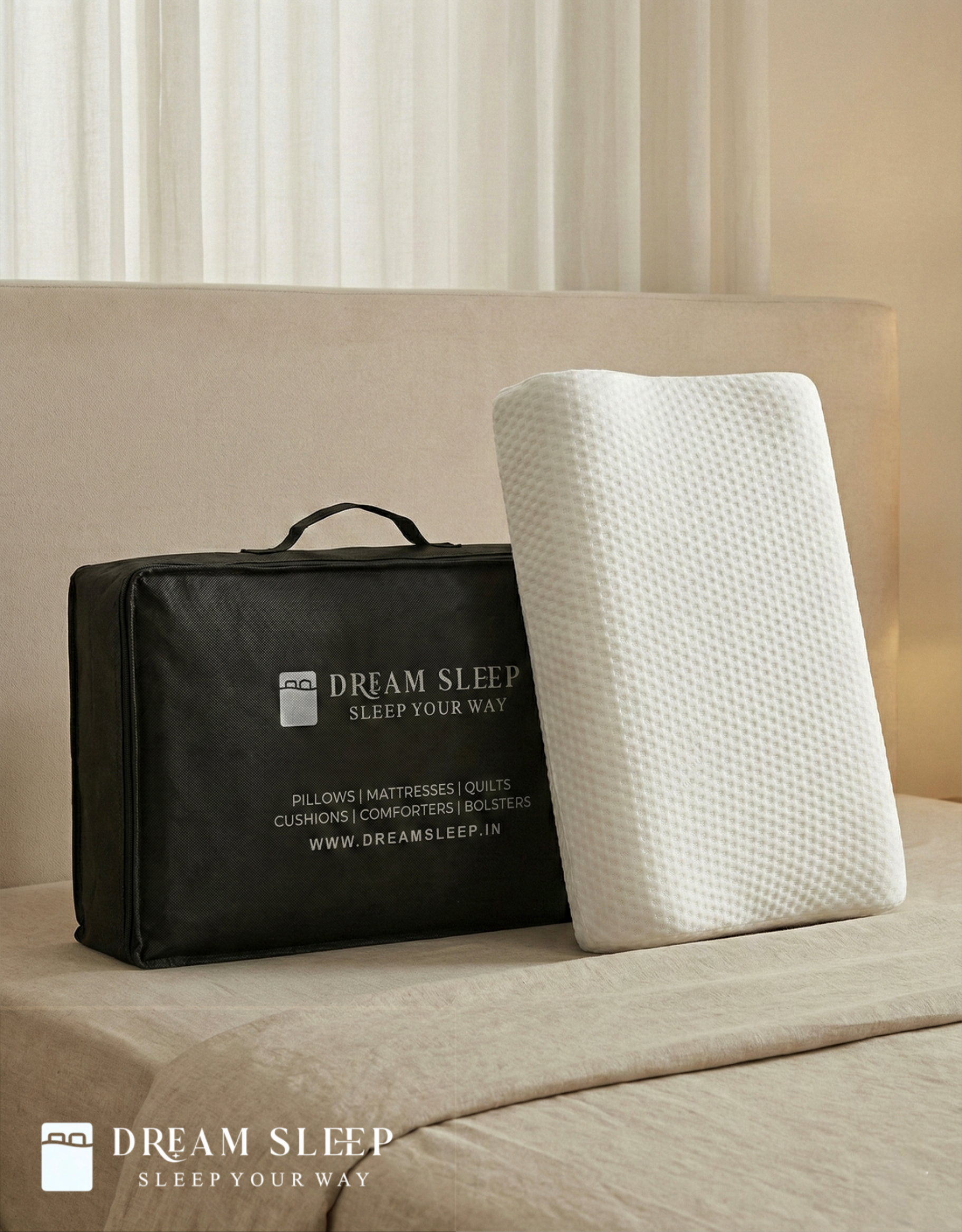 Cervical Pillow (Memory Foam)